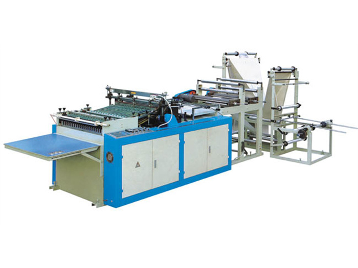 Bubble film bag machine