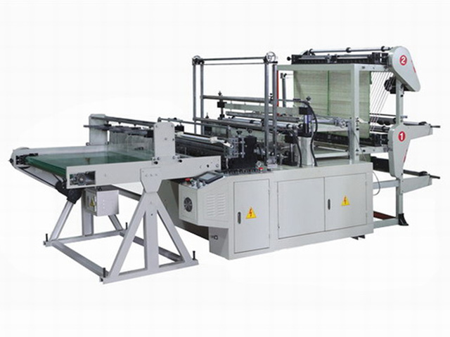 T-shirt bag Six Lines plastic Bag Making Machine